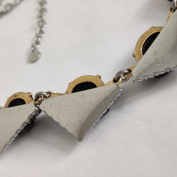 Stella & Dot Statement Art Deco Necklace - Picture 9 of 15